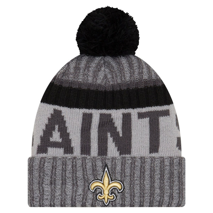 New Era NFL Sideline 2017 Bobble Mütze - New Orleans Saints