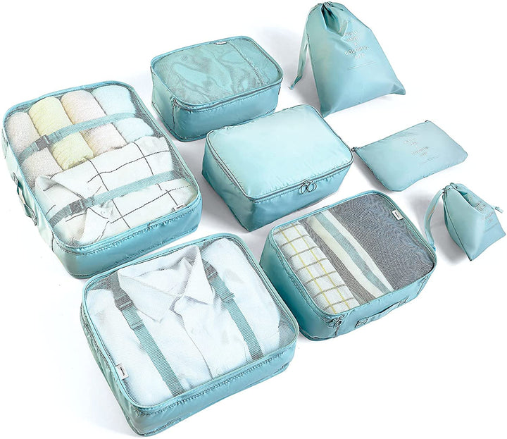 BillyBath Organizer set, Packing Cubes Kleidertaschen Schuhbeutel Reiseorganizer Packwürfel Kosmetik