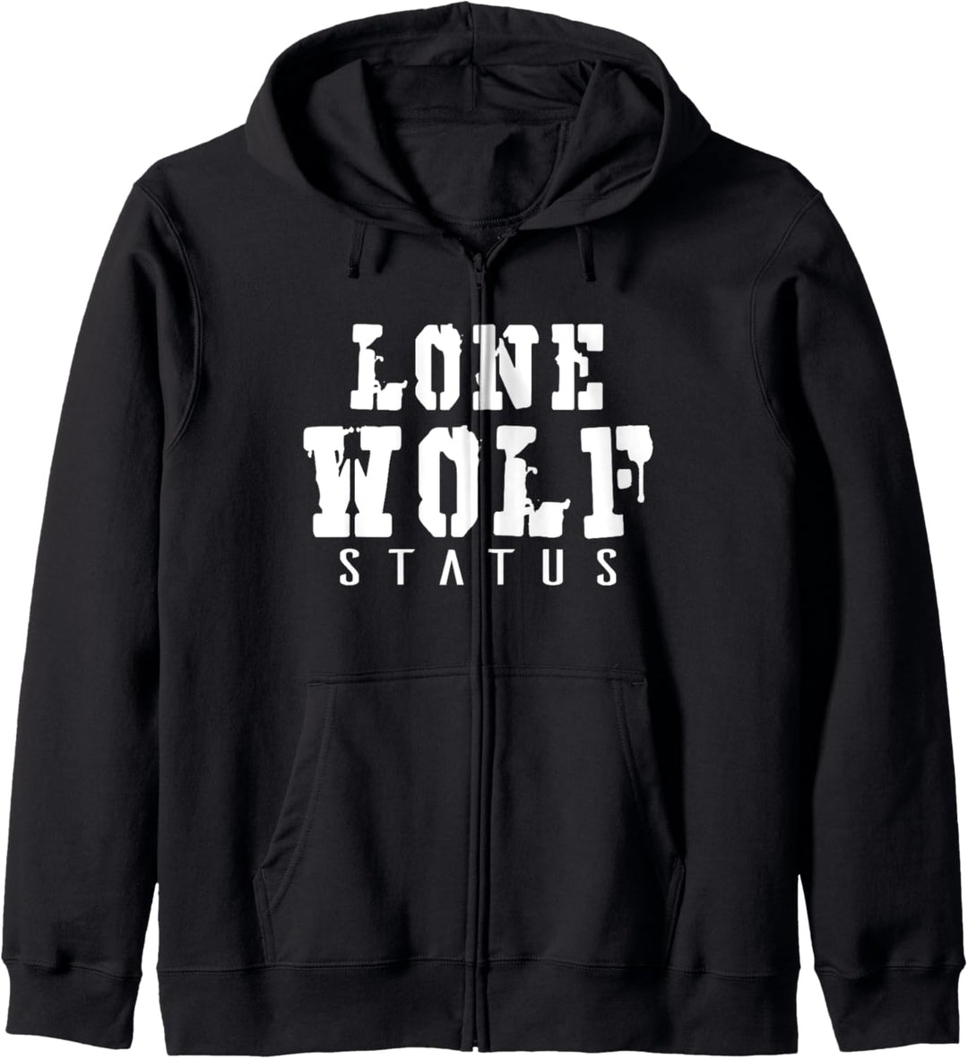 Lone Wolf Status - Funny Introvert Kapuzenjacke