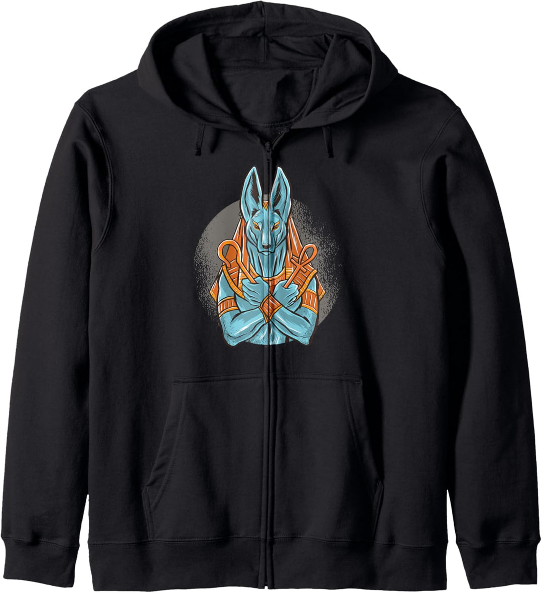 Anubis ägyptischer Gott des Todes Anubis Kapuzenjacke