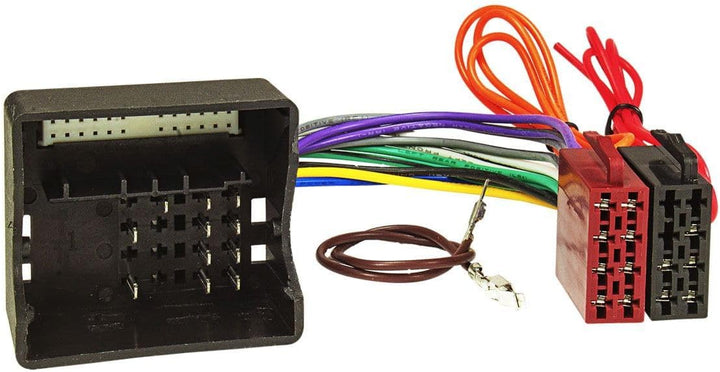 tomzz Audio 2451-001 Doppel DIN Radioblende Set kompatibel mit Smart fortwo 451 forfour 454 schwarz