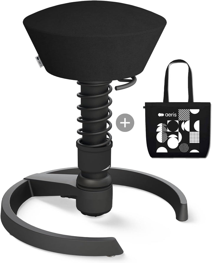 aeris Swopper – Ergonomischer Hocker – Bürohocker höhenverstellbar – Vielseitiger Sitzhocker für ein