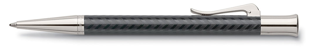 Graf von Faber-Castell 146630 Kugelschreiber Guilloche Chevron Chevron Black, Chevron Black