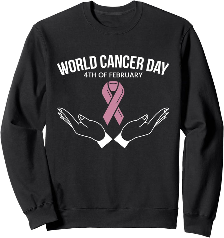 World Cancer Day 4. February Krebs-Tag Sweatshirt