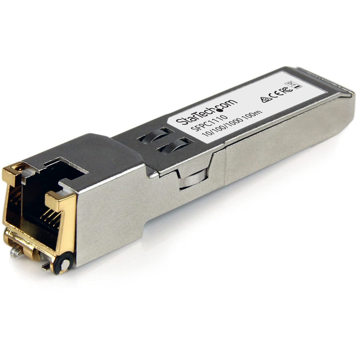 StarTech.com Cisco kompatibles Gigabit RJ45 Kupfer SFP Transceiver Modul - Mini-GBIC Gigabit Kupfer,