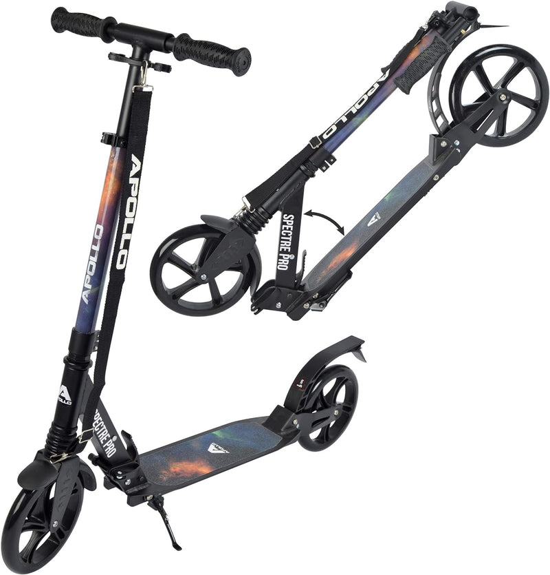 Apollo 200mm Wheel City Scooter - Spectre Pro | Luxus Cityroller mit Doppel Federung, | City-Roller