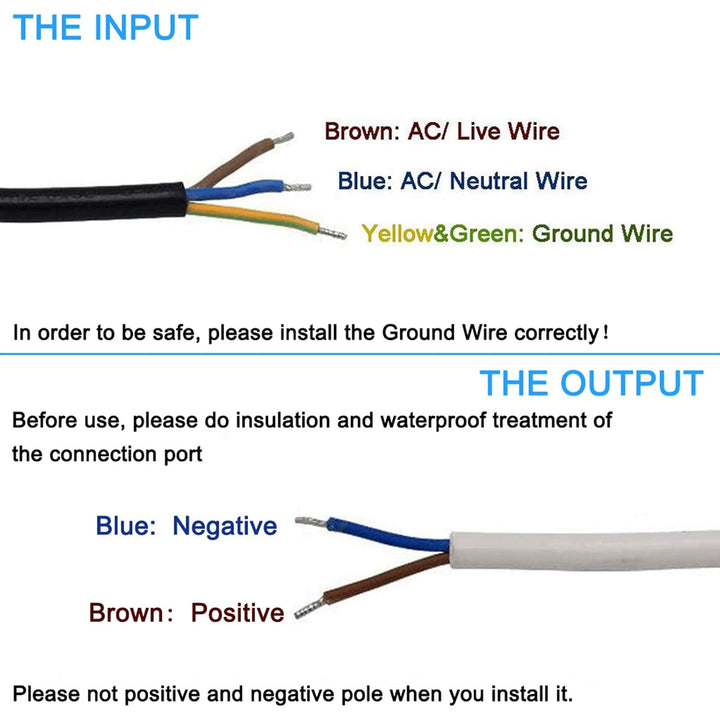 LED Trafo 12V 400W DC Netzteil Outdoor IP67 Wasserdicht Transformateur für LED Streifen, 12V 400W