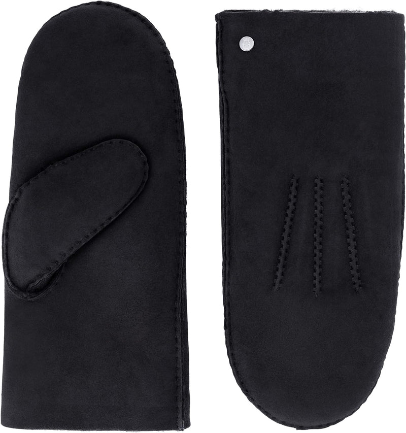 Roeckl Herren Berchtesgaden Faeustling Lederhandschuhe, black, 9