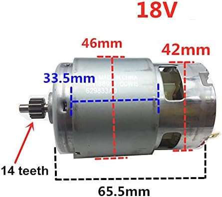 SDUIXCV Original 18V Motor 629834-8 629937-8 Für Makita HP457D DF457D BDF453 DDF453 DDF453RFE DHP453