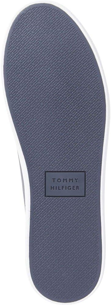 Tommy Hilfiger Herren Vulcanized Sneaker Schuhe 40 EU Blue Desert Sky, 40 EU Blue Desert Sky