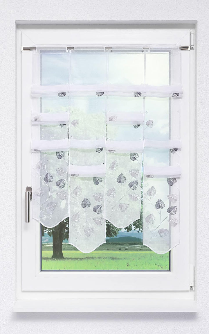 Panneaux Designblätter (BxH) 160x140cm in grau 160 x 140 cm (B x H) Grau 1, 160 x 140 cm (B x H) Gra