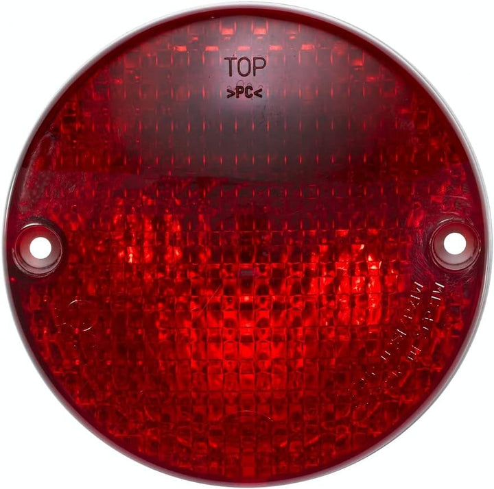 HELLA Rückleuchte - Glühlampe - 12V - Einbau - CCC/ECE - Lichtscheibenfarbe: rot - Stecker: Flachste