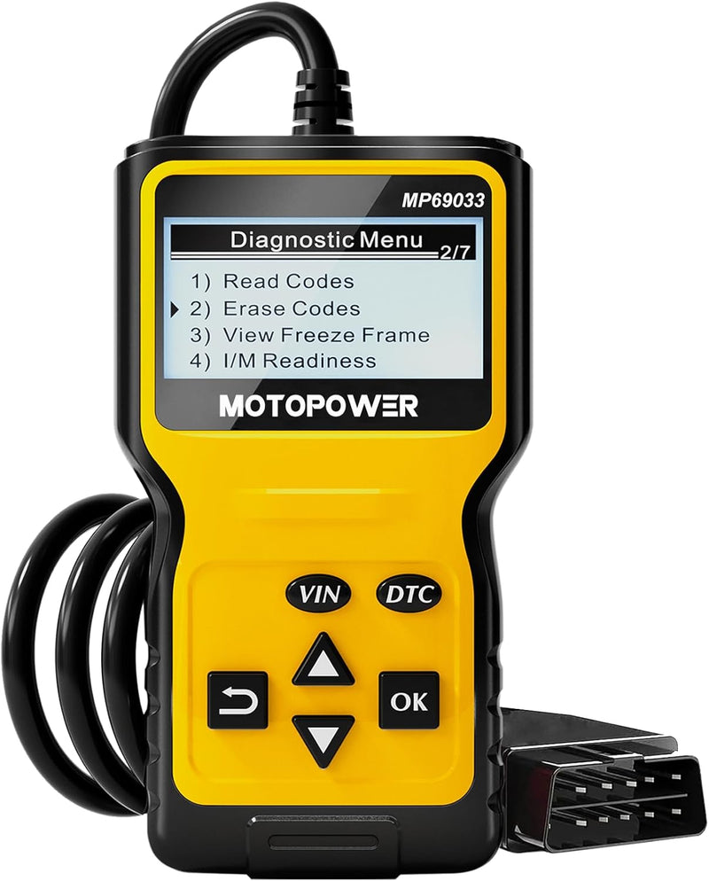 MOTOPOWER MP69033 Auto OBD2 Scanner Codeleser Motor-Fehlercode-Leser Scanner CAN Diagnosegerät für a