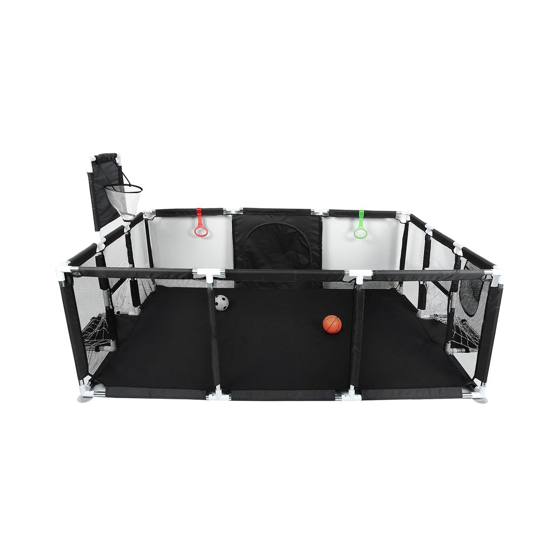 Laufstall Baby, Indoor &amp; Outdoor Laufgitter Baby Grosse xxl Sicherheitsspielplatz Schutzgitter für K