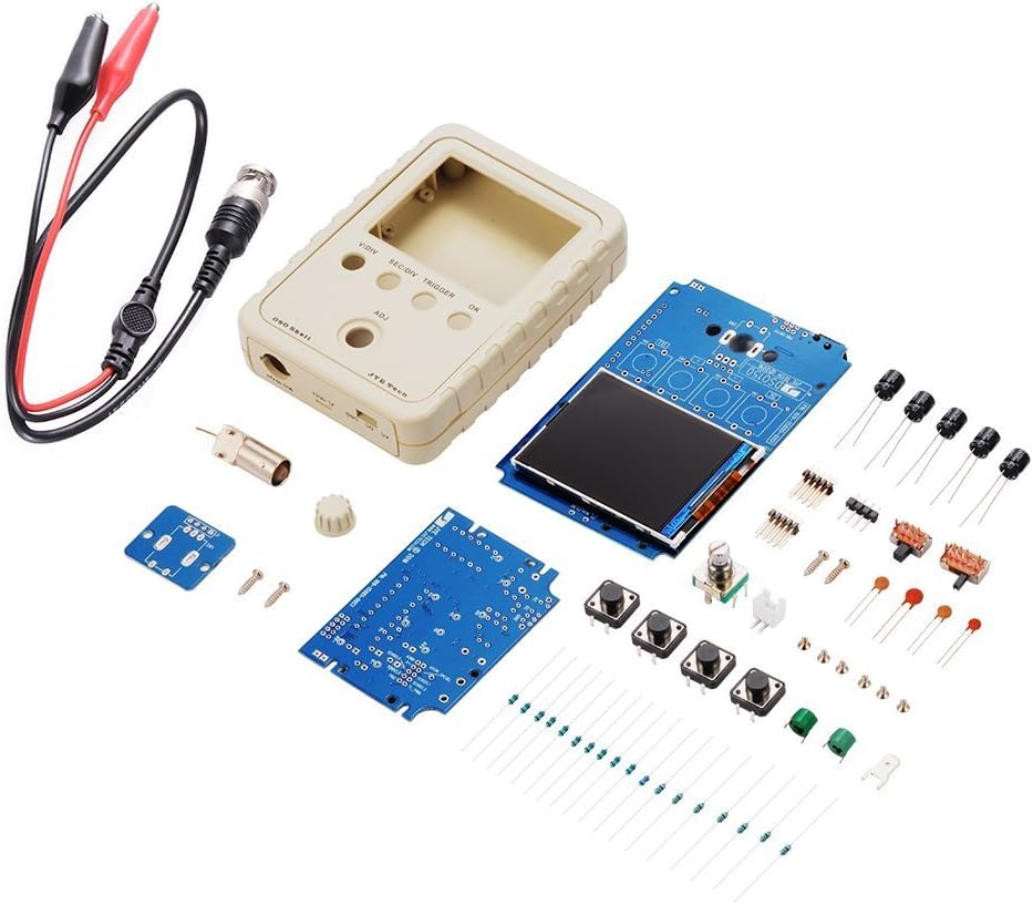 DollaTek DSO150 Digitale Shell Oszilloskop 2.4 "TFT 1Msps DIY Gehäuse Sonde Kit Elektronische Traini