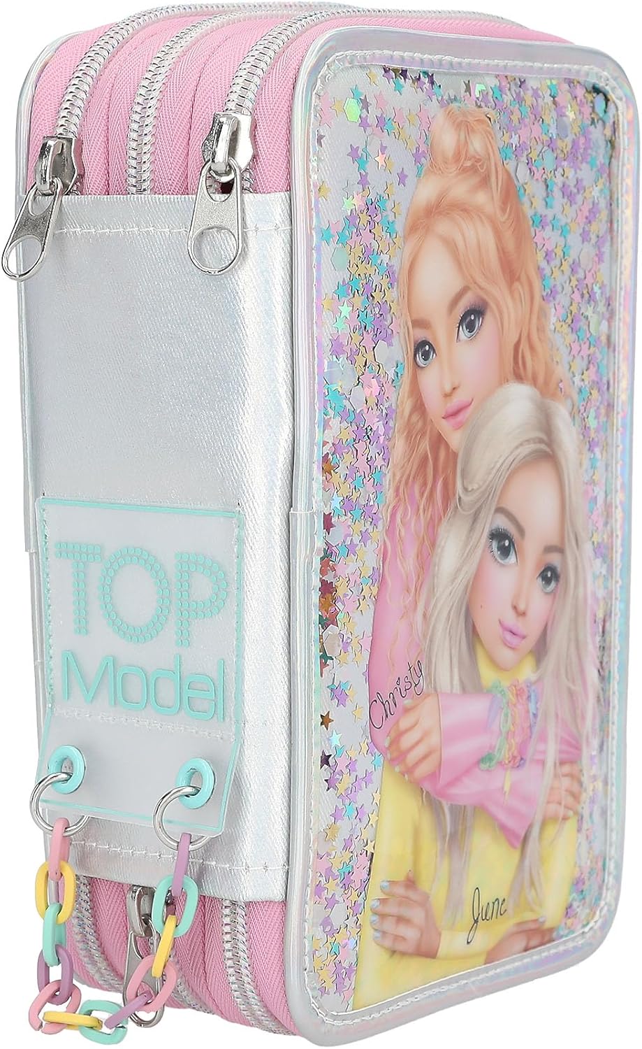 TOPModel 3-Fach Federtasche ELECTRIC inkl. Stifte