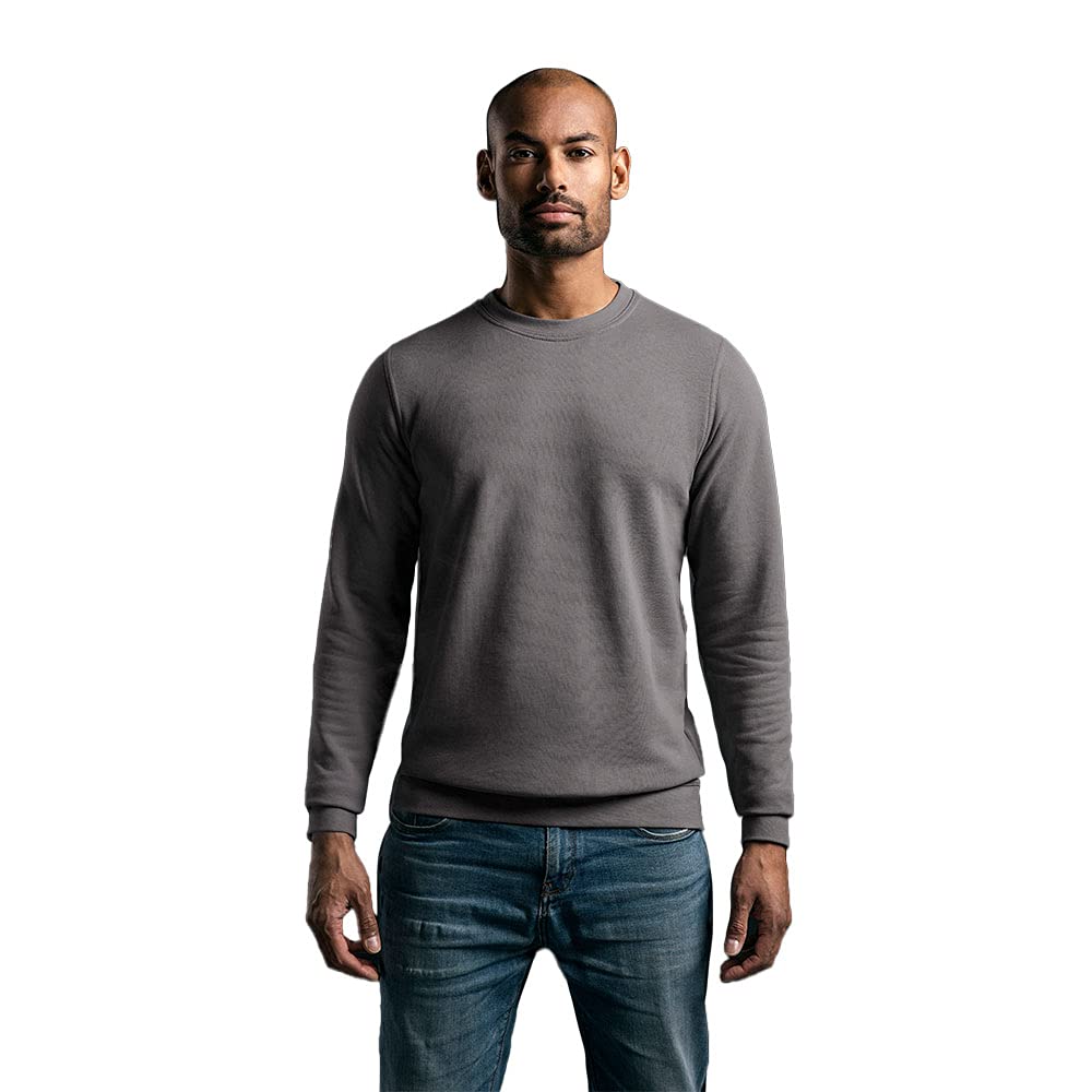 EXCD Sweatshirt Unisex, Stahlgrau, S