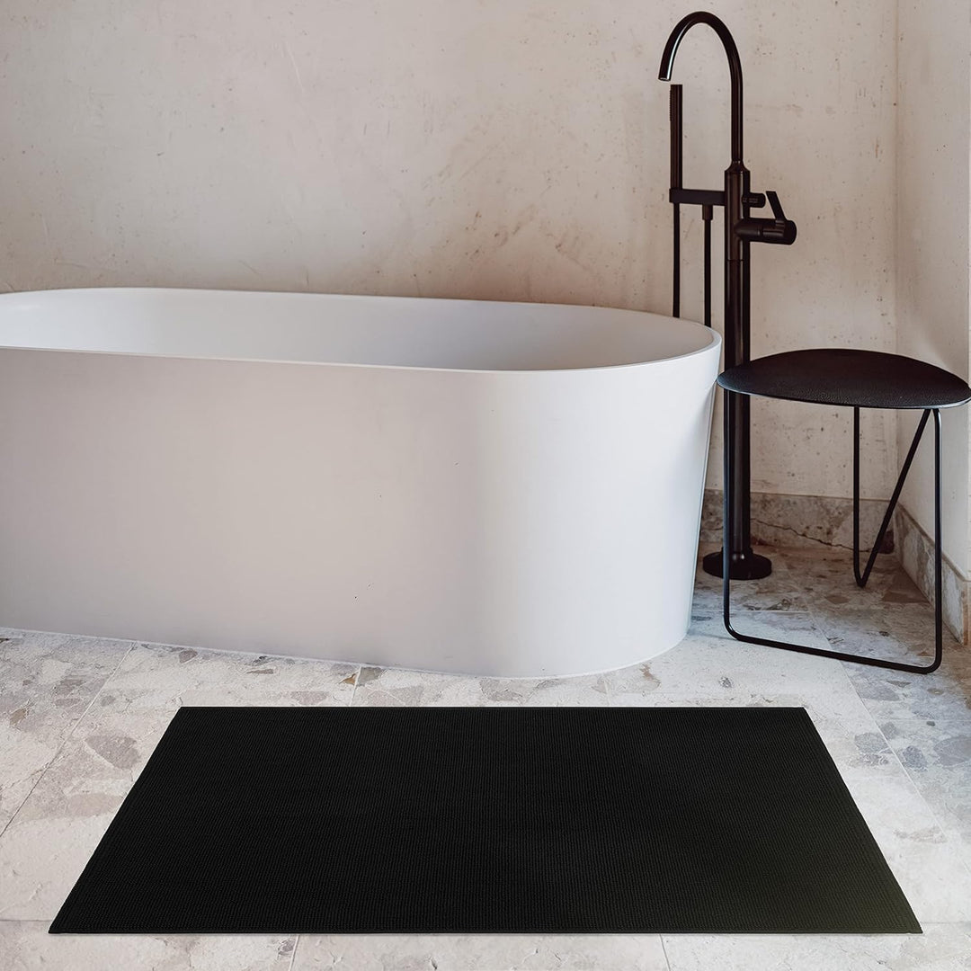 Cotton Paradise rutschfeste Badematten für Badezimmer, 100% Baumwolle, 50,8 x 86,4 cm, weich, saugfä