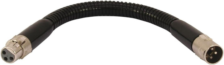 OMNITRONIC Gooseneck black XLR/XLR, 47cm