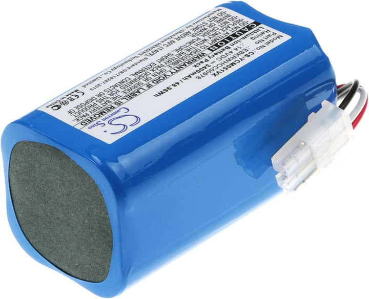 CS-YCM051VX Akkus 3400mAh Kompatibel mit [iCLEBO] Arte, ARTE YCR-M05, Light, Pop, POP YCR-M05-P, Sma