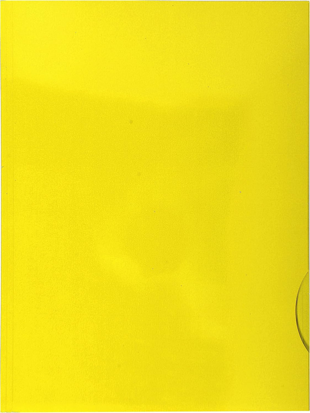 Exacompta 635015E Präsentationsmappe (aus festem Karton (250g), 2 Klappe, Einkerbung für Visitenkart