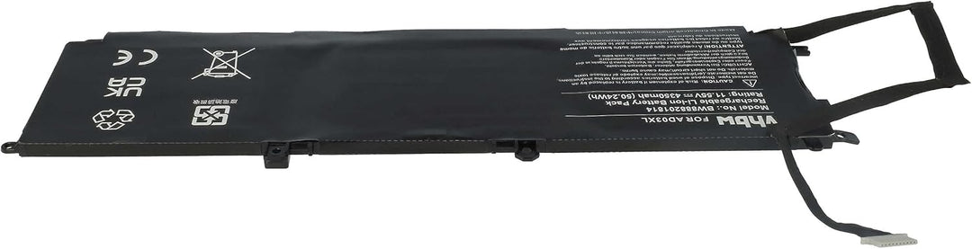 vhbw Akku kompatibel mit HP Envy 13-AD018UR, 13-AD019TX, 13-AD019UR, 13-AD020TX, 13-AD020UR Notebook