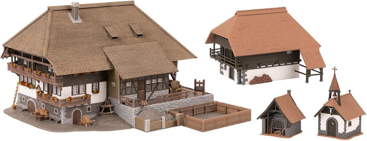 Faller 130677 Schwarzwald-Set Vogtsbauernhof, 27 x 24 x 14.5 cm