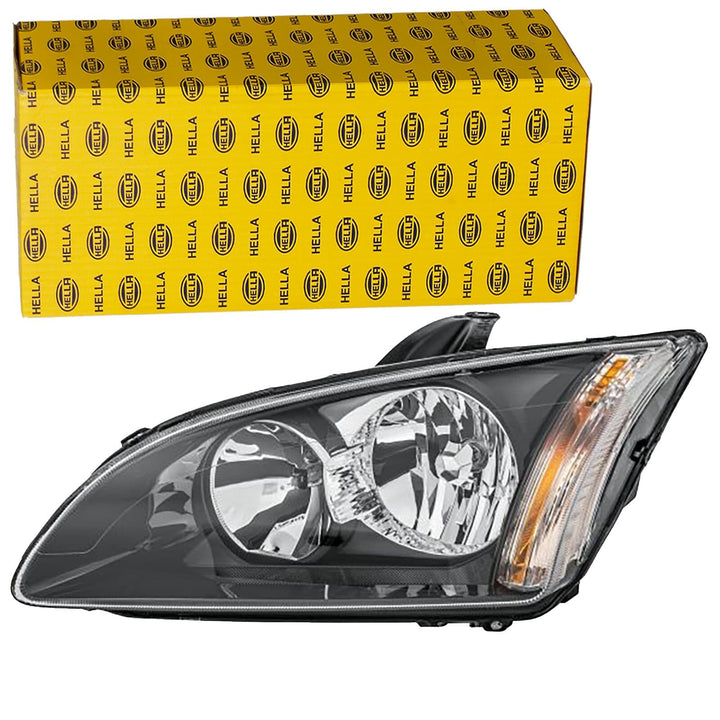 HELLA 1LL 010 201-071 Halogen-Hauptscheinwerfer - links - für u.a. Ford Focus II (Da_, Hcp, Dp), Lin