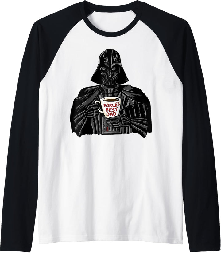 Star Wars Vatertag Darth Vader Weltbester Vater Tasse Raglan
