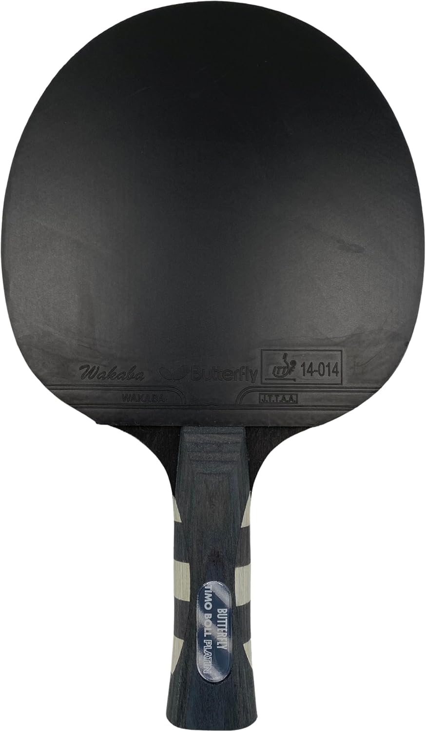 Butterfly® Timo Boll Platin 85025 Tischtennisschläger | Tischtennis Racket Bat Profi | Wettkampfschl