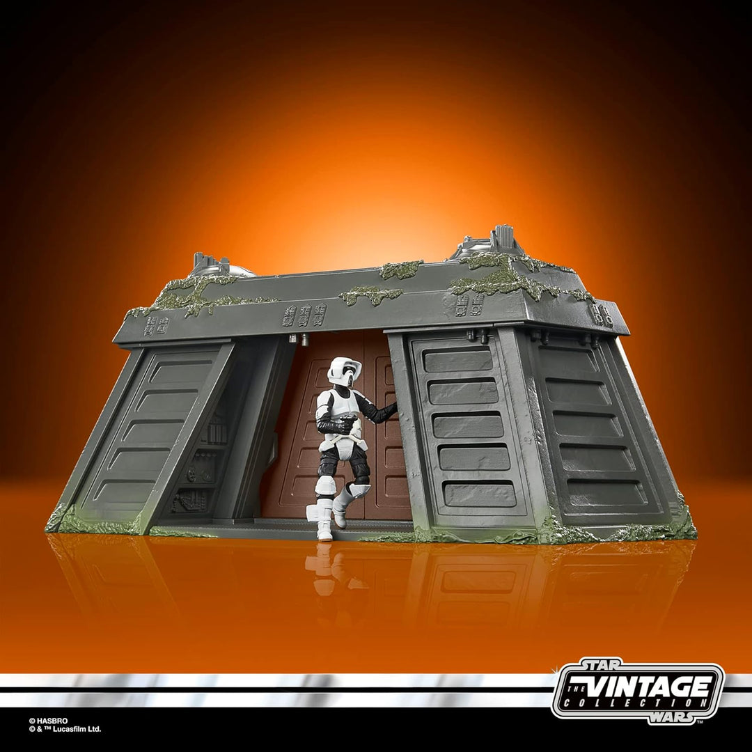 Hasbro Star Wars Episode VI Vintage Collection – Playset Endor Bunker mit Endor Rebel Commando (Scou