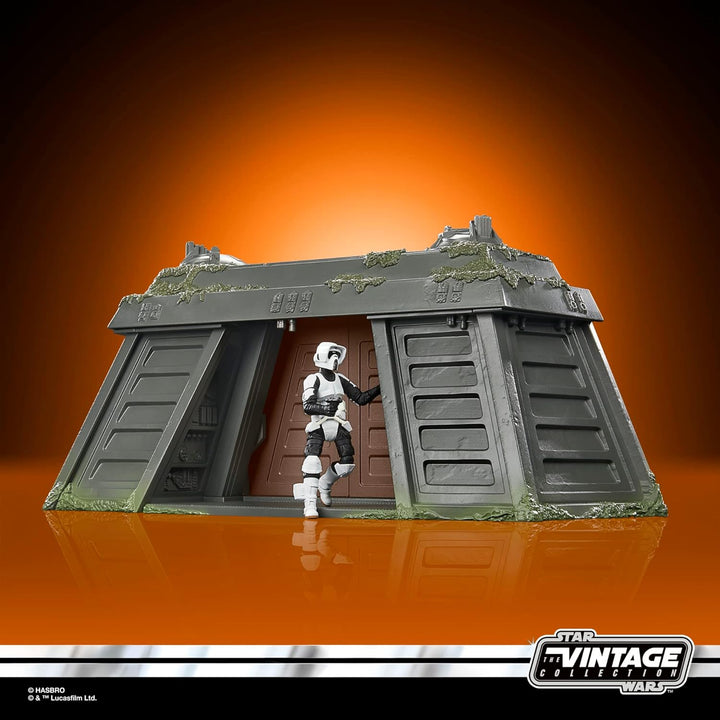 Hasbro Star Wars Episode VI Vintage Collection – Playset Endor Bunker mit Endor Rebel Commando (Scou