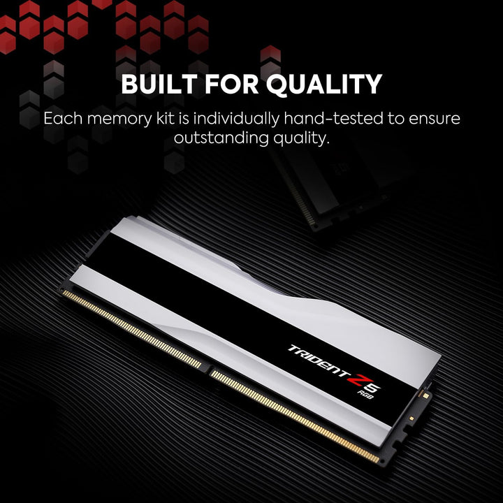 G.Skill Trident Z5 RGB Serie (Intel XMP) 64GB (2 x 32GB) 288-Pin SDRAM DDR5 6000 CL30-40-40-96 1,40V