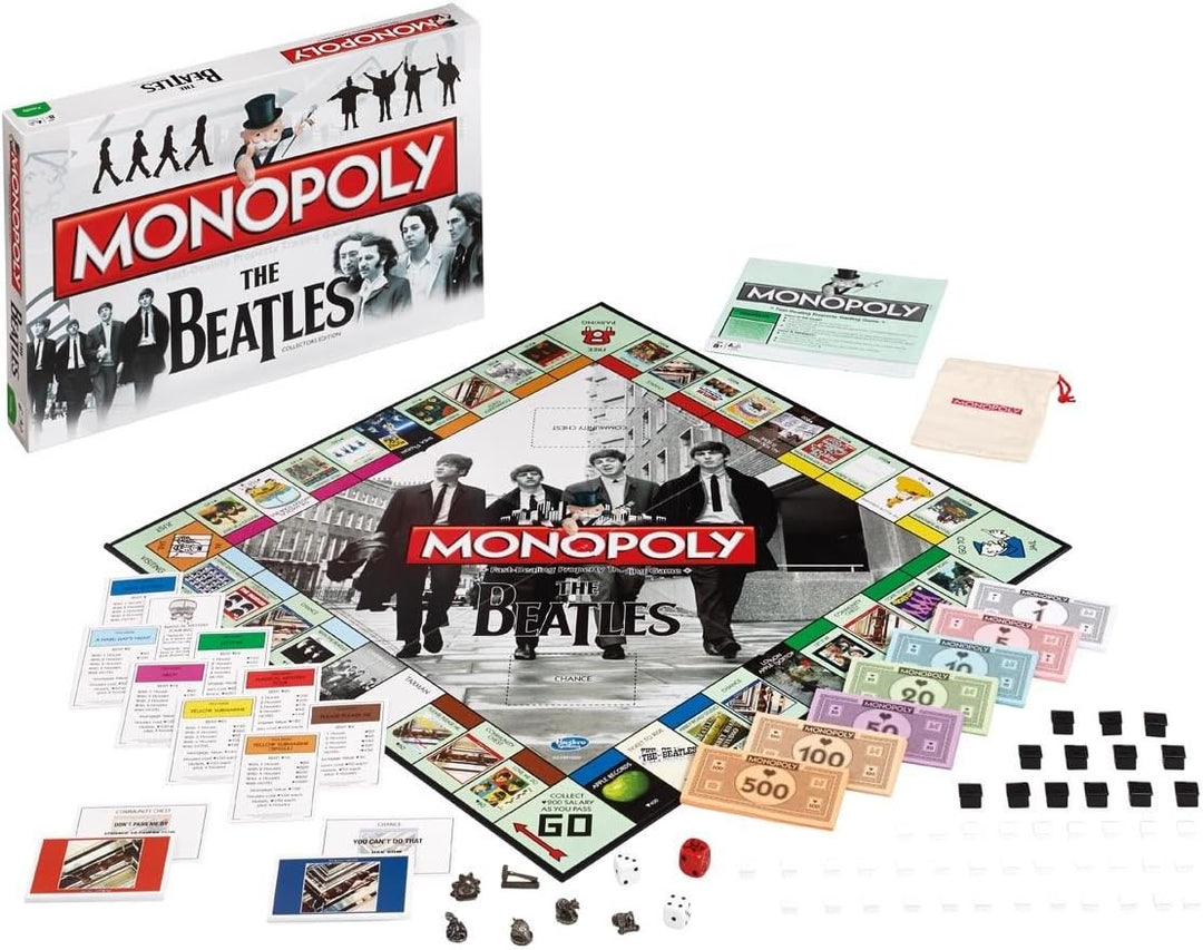 The Beatle Monopoly, Jeu de société, Edition Collector Mehrfarbig, Mehrfarbig