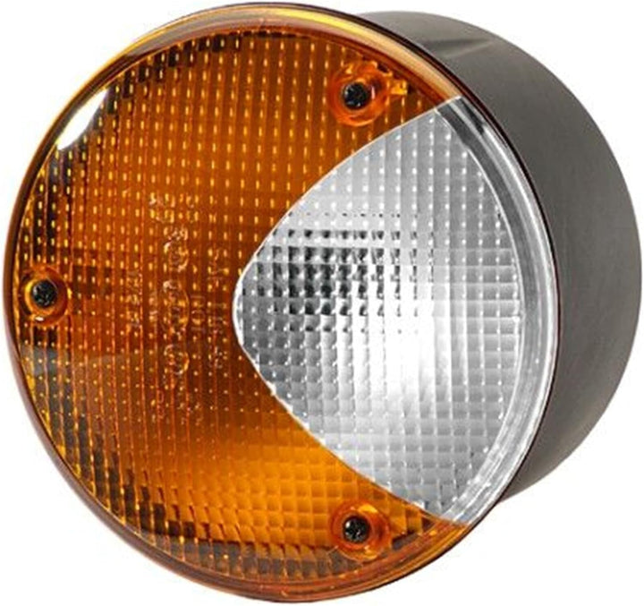 HELLA - Blinkleuchte - Halogen - 24/12V - Anbau/geschraubt - Lichtscheibenfarbe: gelb/weiss - Stecke