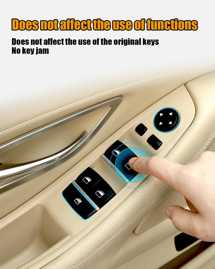 TZYSZDB Autotürgriff 7er Set f10 Türgriff für BMW 5er Türseitengriff BMW 520 523 525 528 530 535 Fen