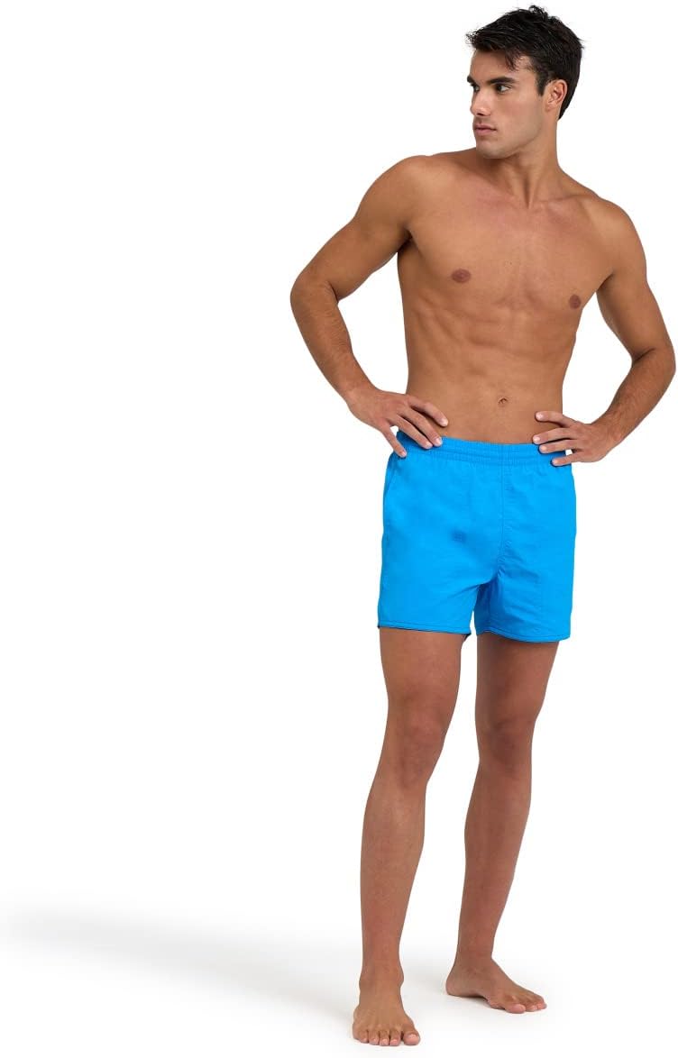 Arena Herren Bywayx R Swim Trunks S Turquoise-dark Olive, S Turquoise-dark Olive