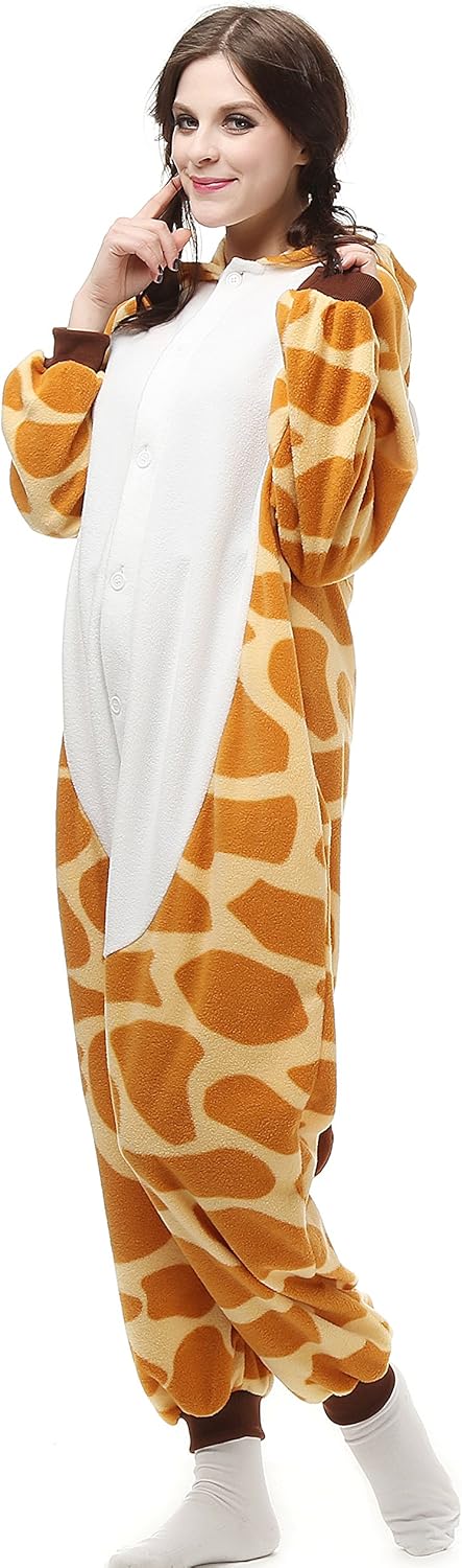 ZKomoL Pyjamas Onesies Cosplay Erwachsene Unisex Tiere Halloween Kostüm Kleid Loungewear, Tigermuste