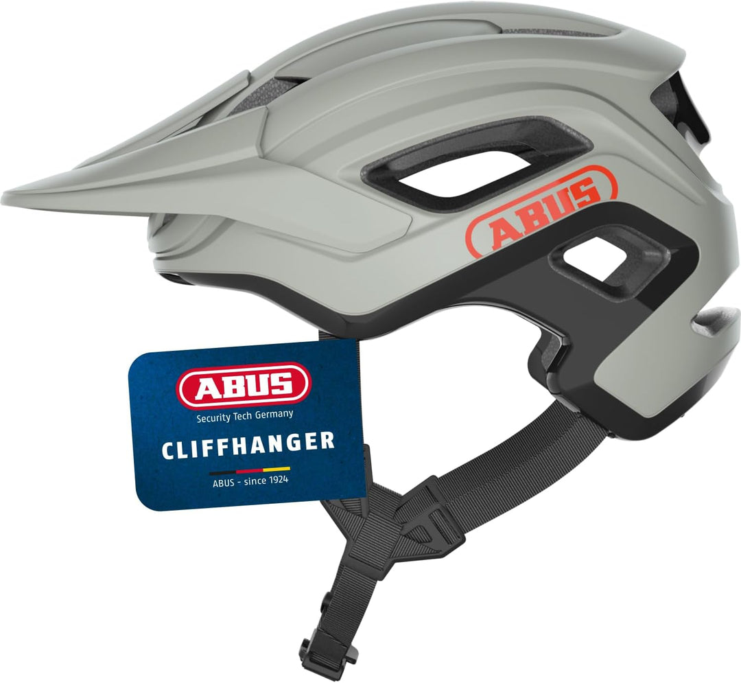 ABUS MTB-Helm Cliffhanger - Fahrradhelm für anspruchsvolle Trails - mit grossen Lüftungsöffnungen &