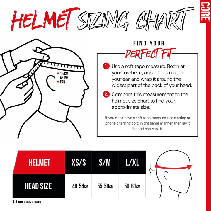 Core Protection Basic Skate/BMX/Bike/Scooter-Helm S Schwarz, S Schwarz