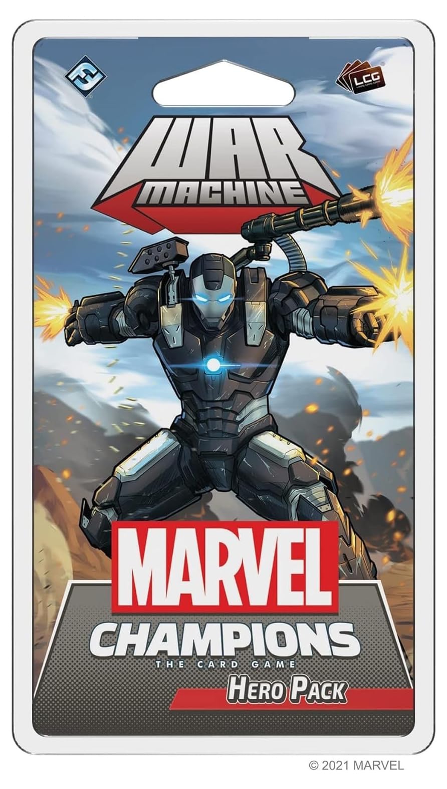 Fantasy Flight Games , Marvel Champions: Warmachine Hero Pack, Miniatures Game, Ages 12+, 1-4 Player
