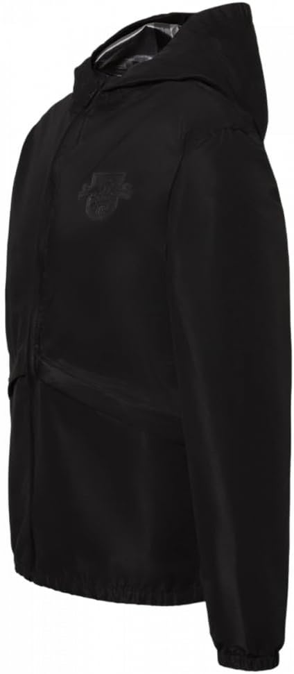 RB Leipzig Herren Regenjacke schwarz Kapuzenjacke Jacke RBL XS, XS