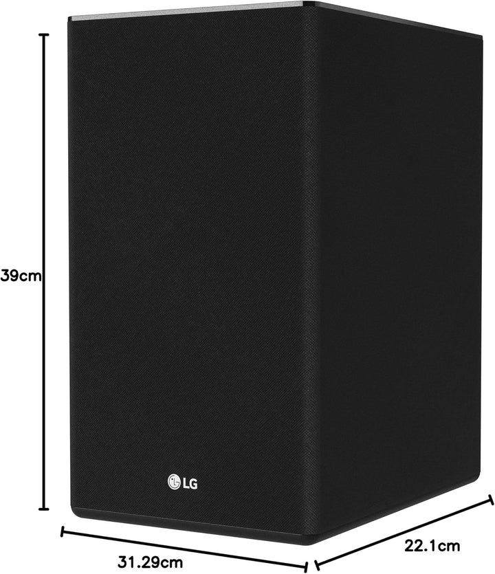 LG DSP8YA 3.1.2 Soundbar (440W) mit Meridian-Technologie und High-Res-Audio-Unterstützung (Dolby Atm