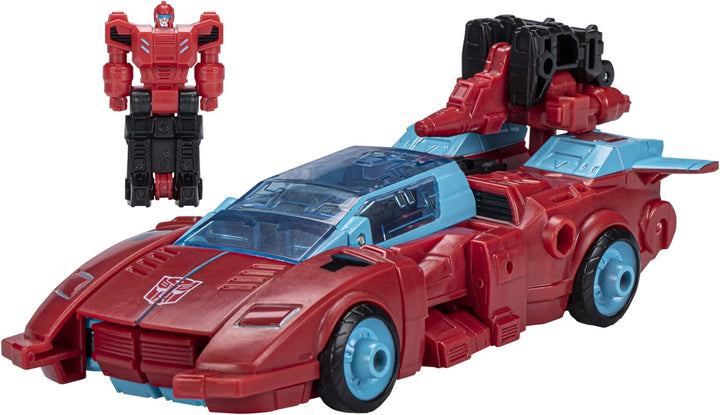 Transformers Generations Legacy 14 cm grosse Deluxe Autobot Pointblank Action-Figur & Autobot Peacem