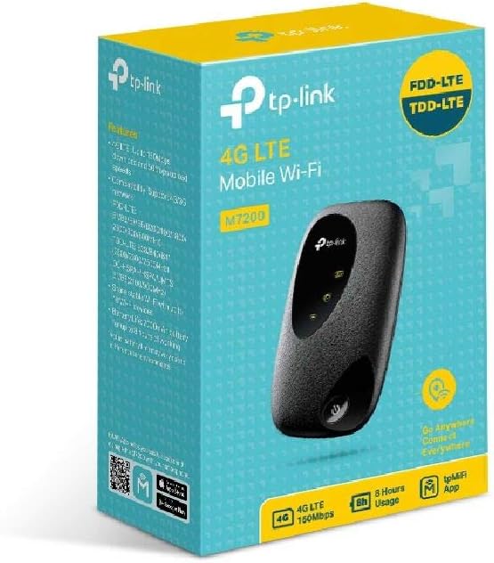 TP-LINK Router Mobile WI-FI 4G LTE 300MBPS Pocket M7200
