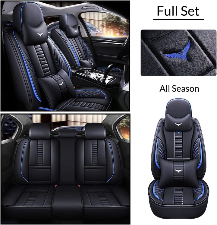 Pengchen Voll Set Auto Sitzbezüge, Autoschonbezug Universal passend für Volvo 2000-2023 95% Modell m