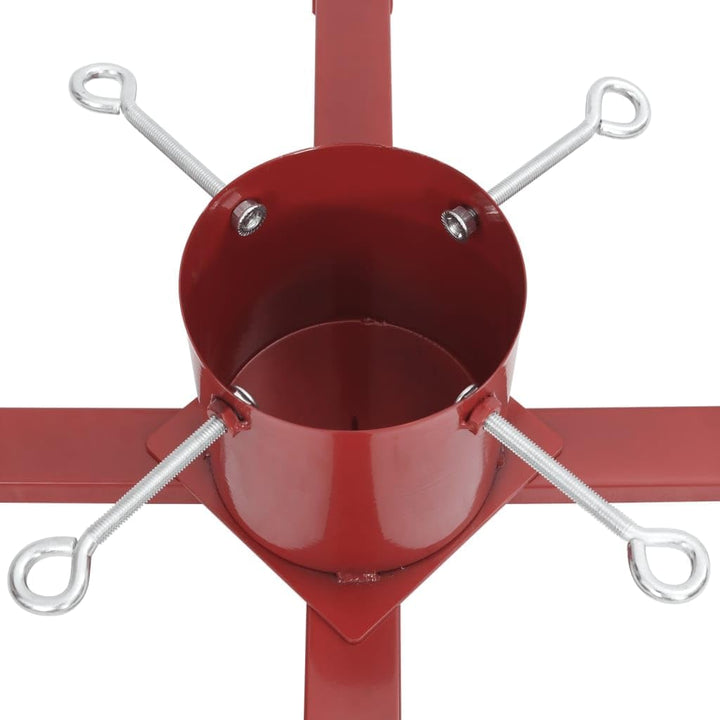 vidaXL Christbaumständer, Weihnachtsbaumständer mit Kreuzfuss, Tannenbaumständer mit Wasserbehälter,