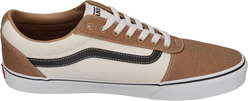 Vans Herren WardSneaker 40 EU Retro Canvas Light Brown, 40 EU Retro Canvas Light Brown