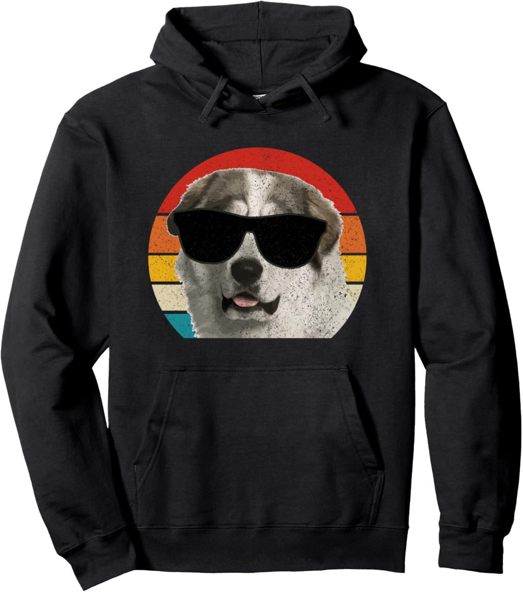 Pyrenäenberghund Vintage Hund Lustig Pullover Hoodie