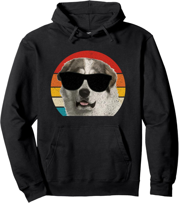 Pyrenäenberghund Vintage Hund Lustig Pullover Hoodie